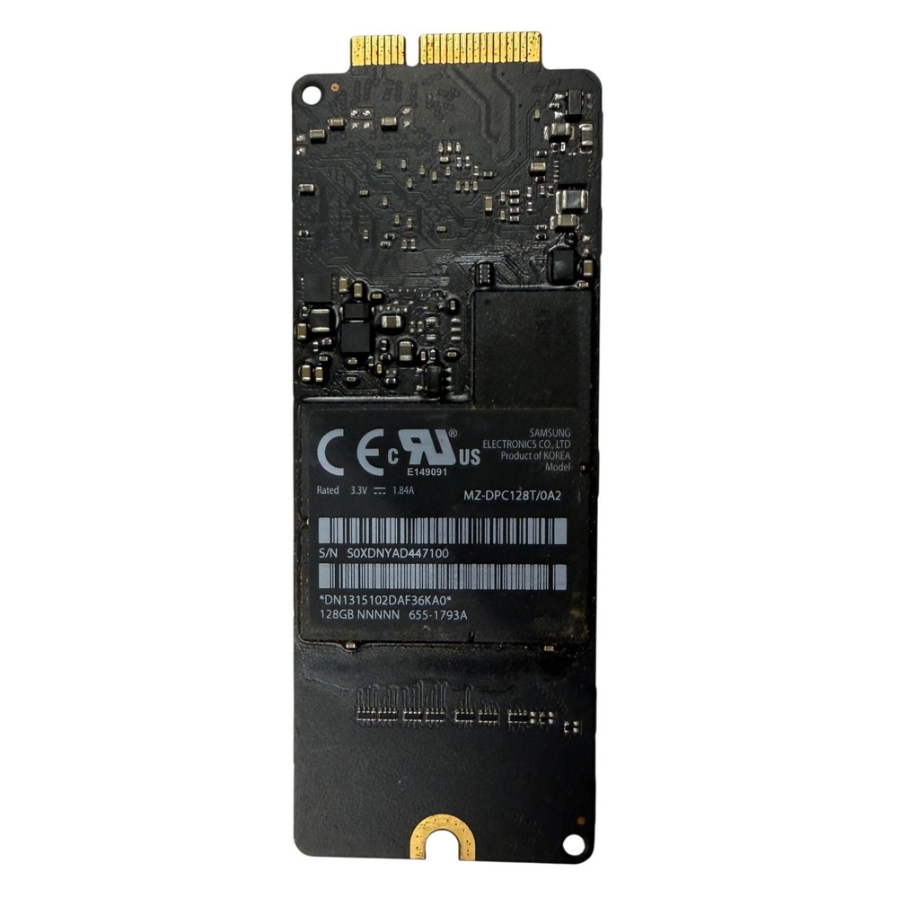 Samsung 128GB SSD MZ-DPC128T/0A2 655-1793A Apple MacBook Pro 2012-2013